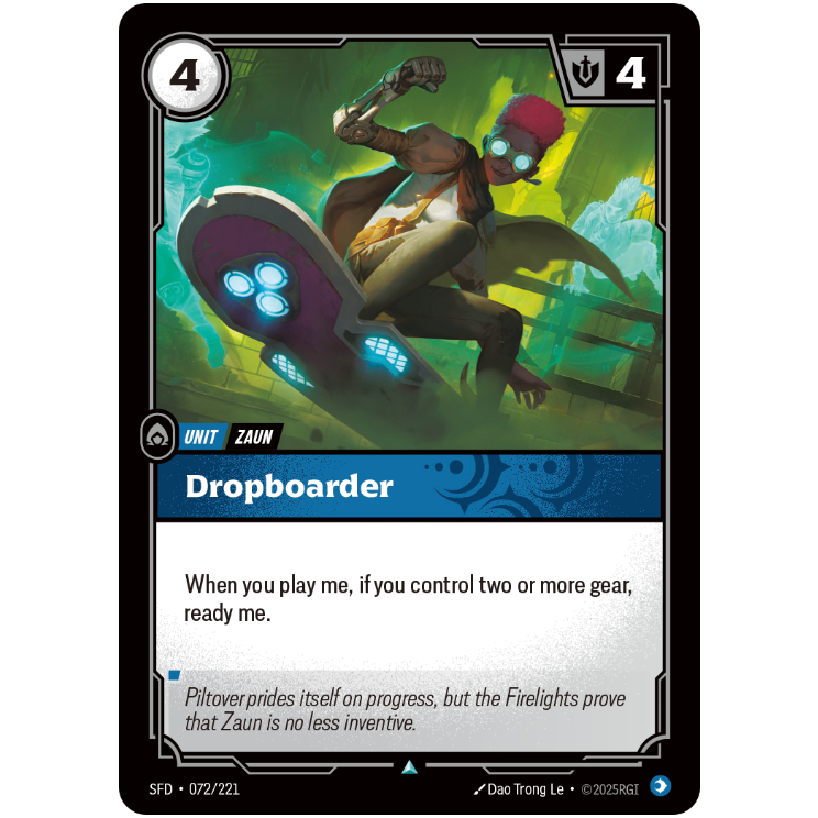 Dropboarder - Riftbound Spiritforged #72