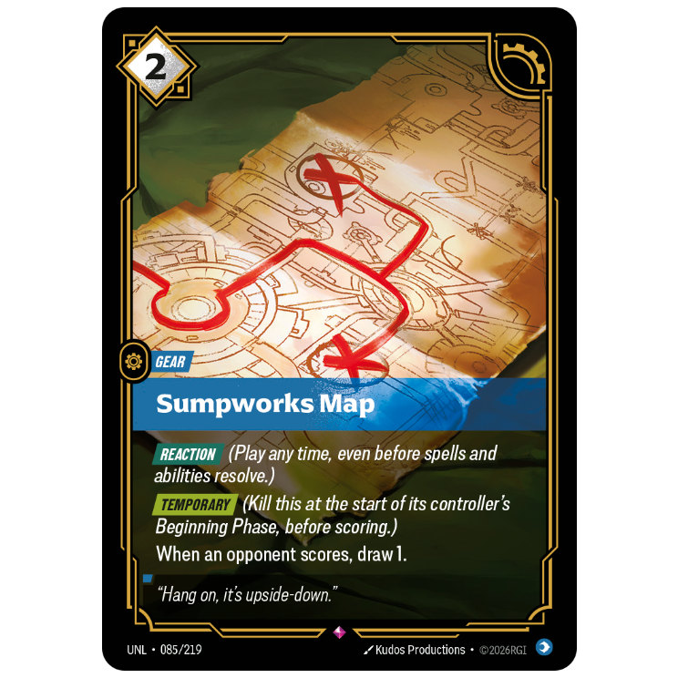 Riftbound TCG - Sumpworks Map | Unleashed 085/219