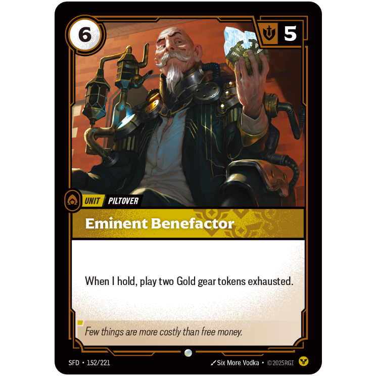 Eminent Benefactor - Riftbound Spiritforged #152