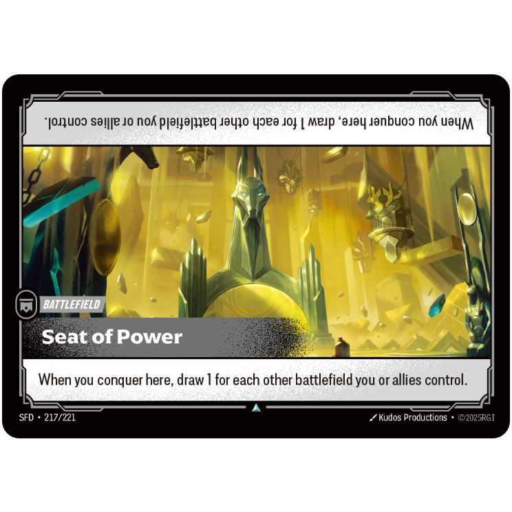 Seat Of Power - Riftbound Spiritforged #217