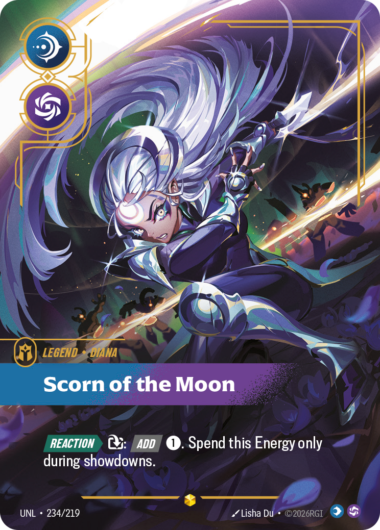 Riftbound TCG - Scorn of the Moon | Unleashed 234/219