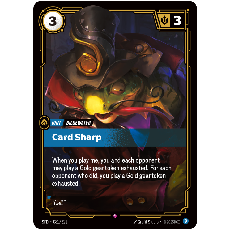 Card Sharp - Riftbound Spiritforged #81