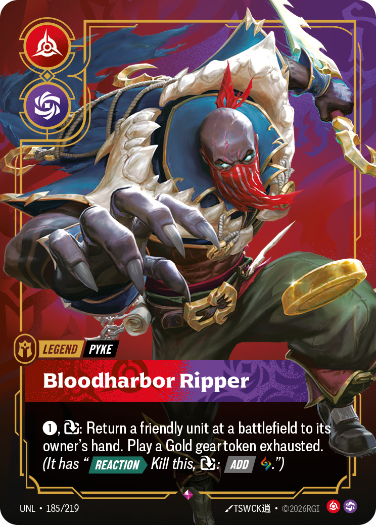 Riftbound TCG - Bloodharbor Ripper | Unleashed 185/219