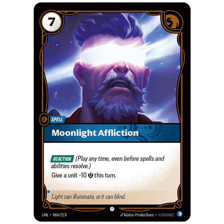 Riftbound TCG - Moonlight Affliction | Unleashed 066/219