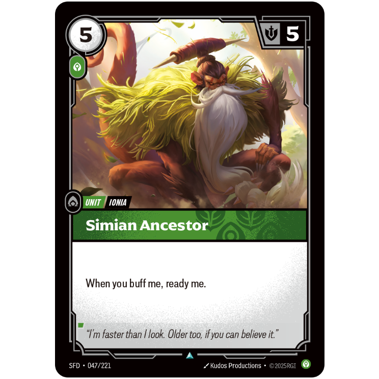 Simian Ancestor - Riftbound Spiritforged #47