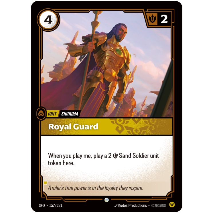 Royal Guard - Riftbound Spiritforged #157