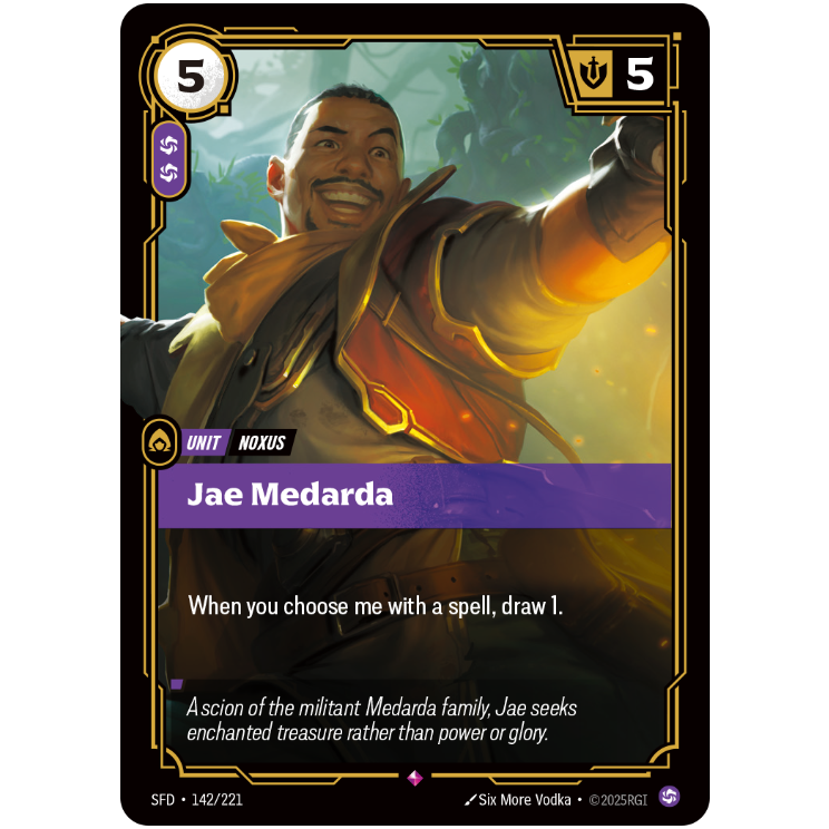 Jae Medarda - Riftbound Spiritforged #142