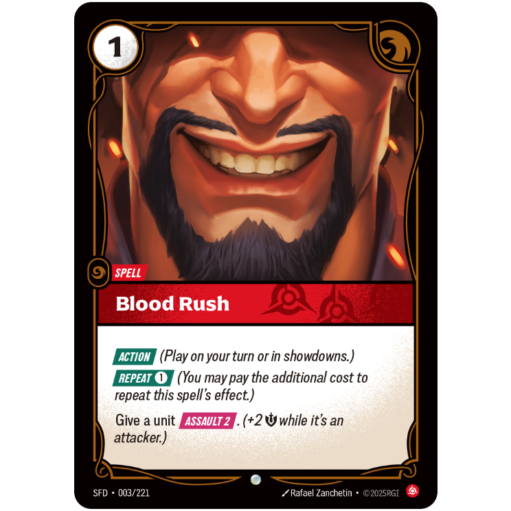 Blood Rush - Riftbound Spiritforged #3
