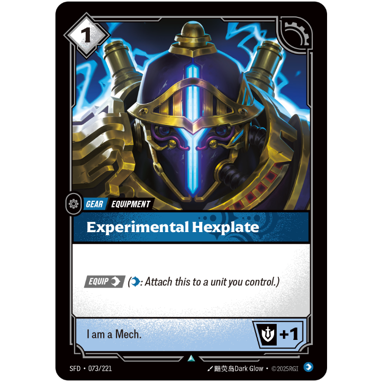 Experimental Hexplate - Riftbound Spiritforged #73