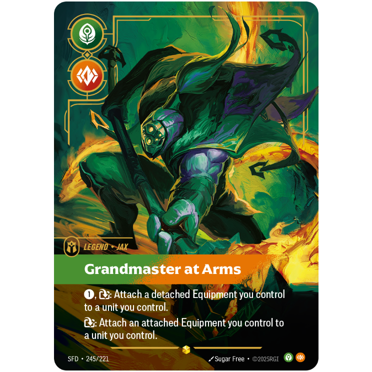 Grandmaster At Arms - Riftbound Spiritforged #245