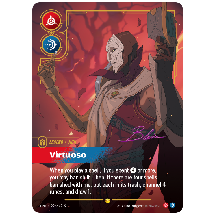 Riftbound TCG - Virtuoso | Unleashed 226s/219