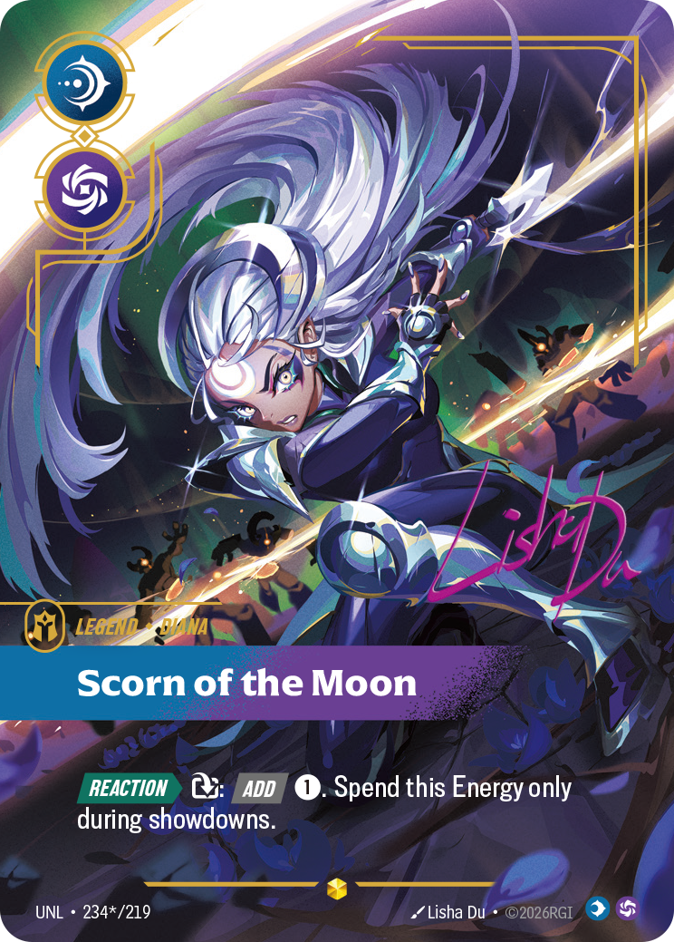 Riftbound TCG - Scorn of the Moon | Unleashed 234s/219