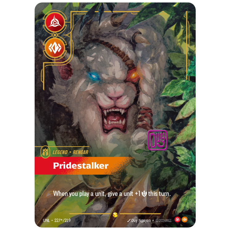 Riftbound TCG - Pridestalker | Unleashed 227s/219