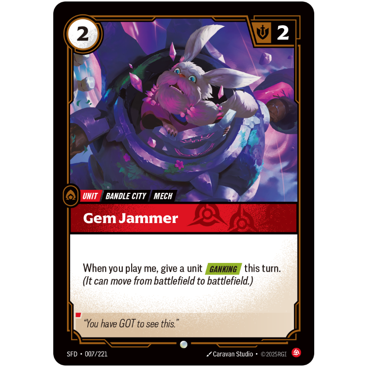 Gem Jammer - Riftbound Spiritforged #7
