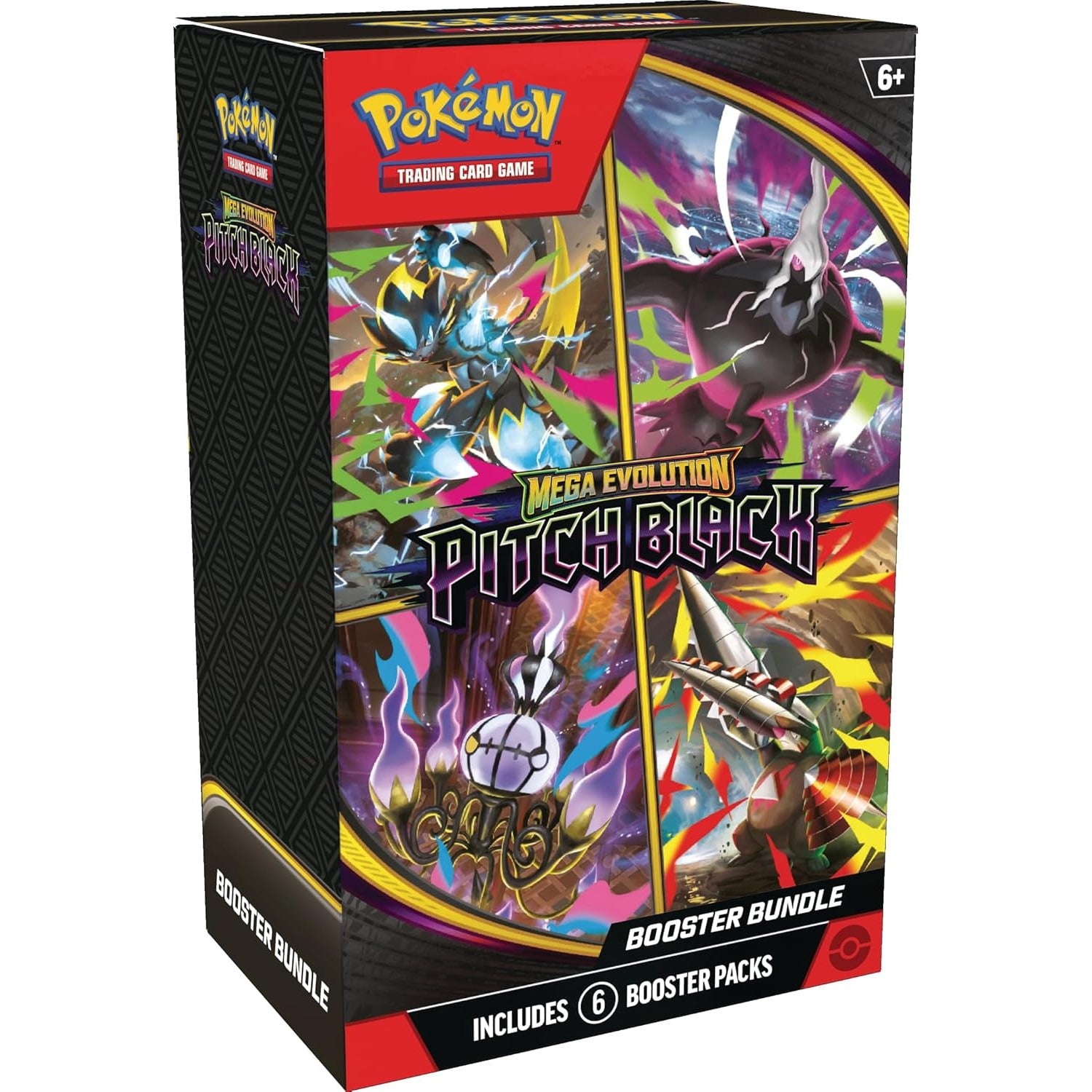 Pokemon TCG Mega Evolution Pitch Black Booster Bundle (1:1, sourced from Walmart product photo)