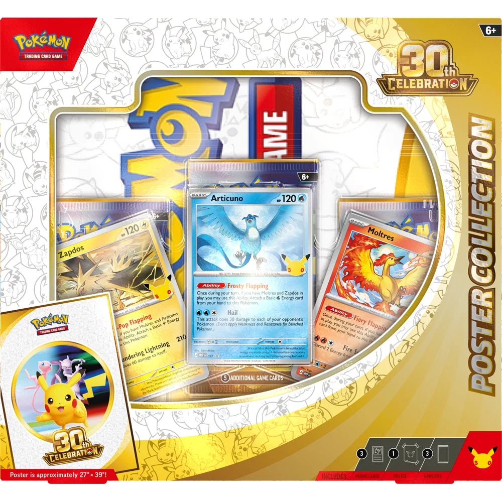 Pokémon TCG: 30th Celebration – Poster Collection