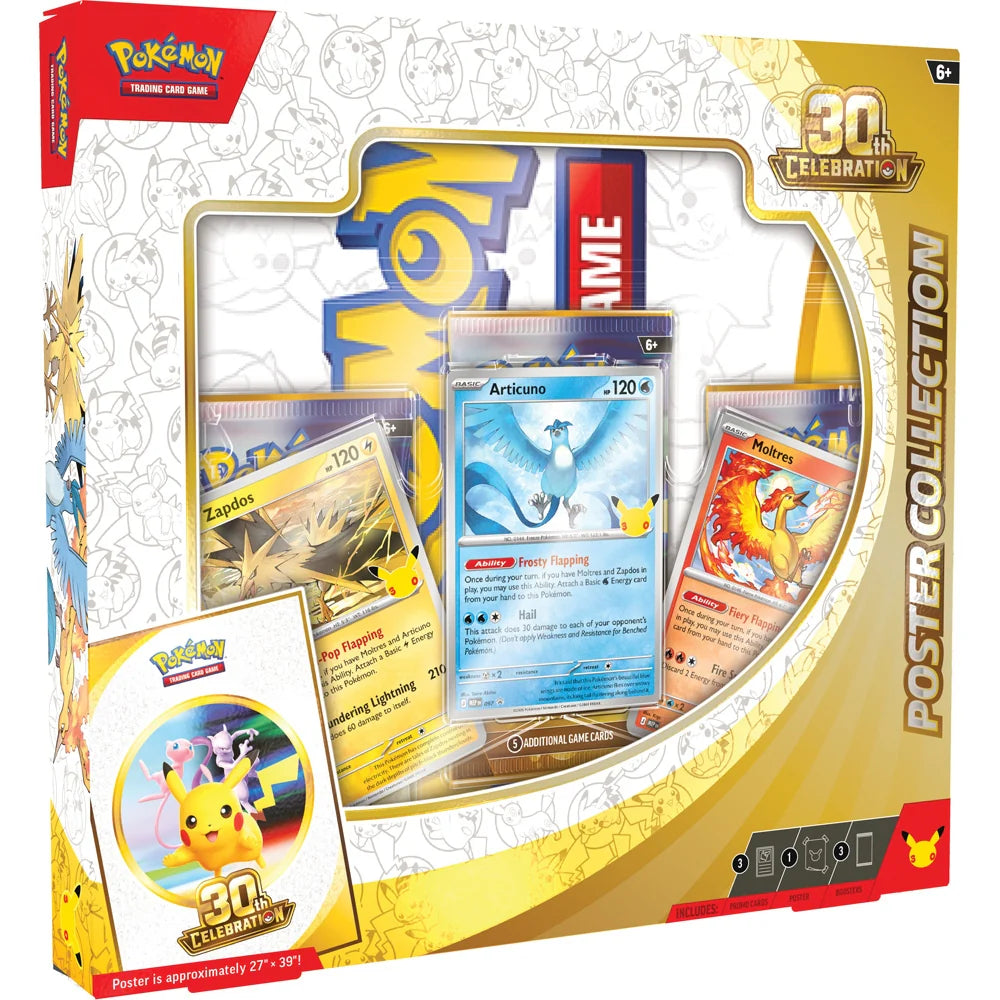 Pokémon TCG: 30th Celebration – Poster Collection
