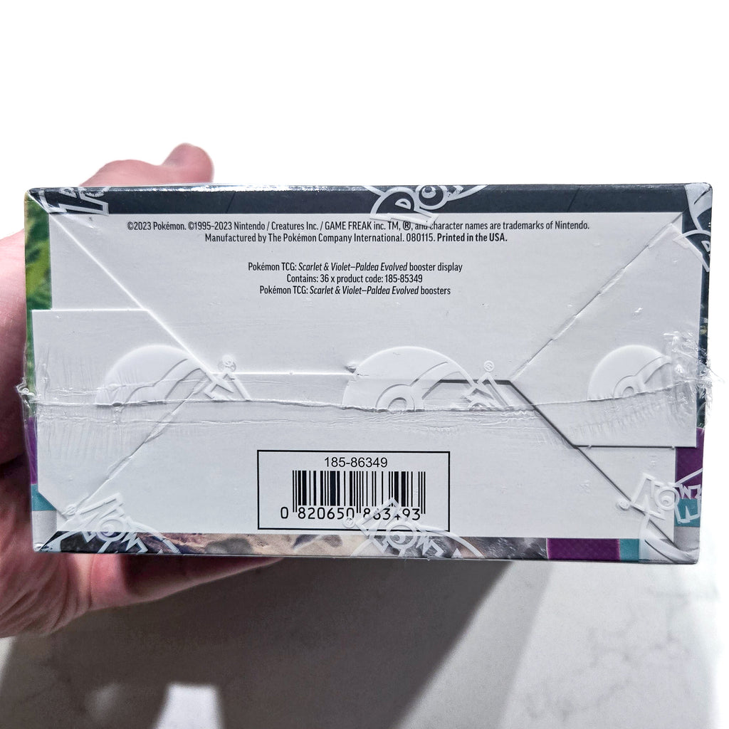 Pokémon Paldea Evolved Booster Box sealed English SV02