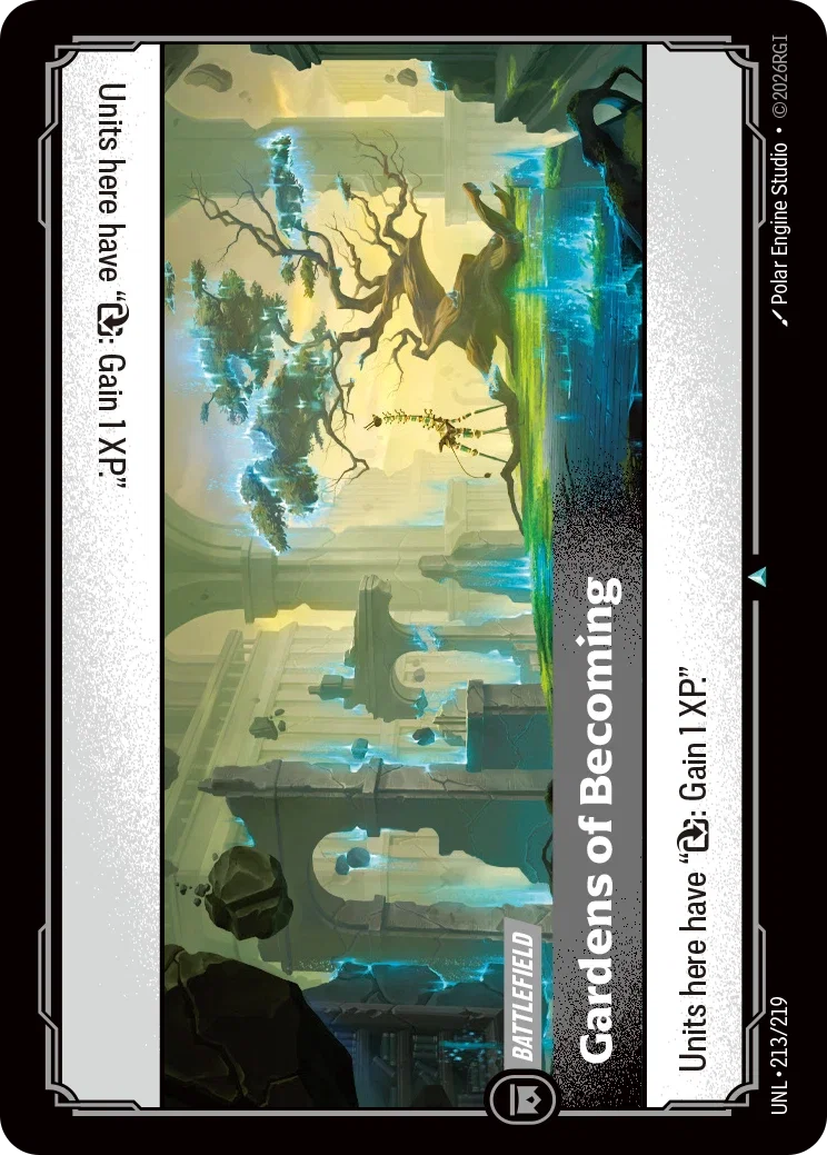 Riftbound TCG - Gardens of Becoming | Unleashed 213/219