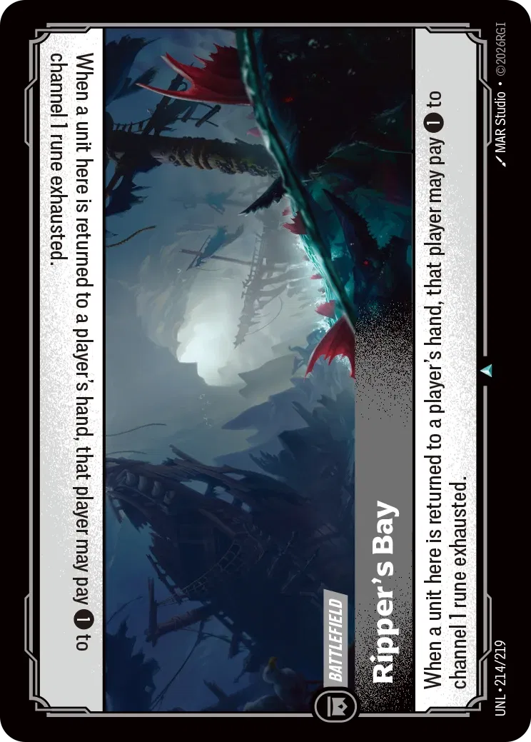 Riftbound TCG - Rippers Bay | Unleashed 214/219