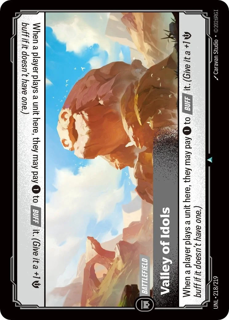 Riftbound TCG - Valley of Idols | Unleashed 218/219