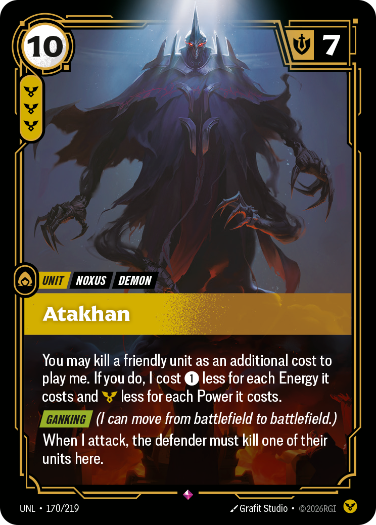 Riftbound TCG - Atakhan | Unleashed 170/219