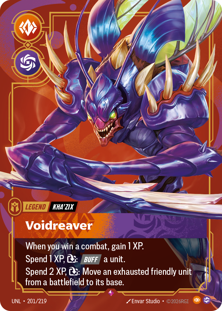 Riftbound TCG - Voidreaver | Unleashed 201/219