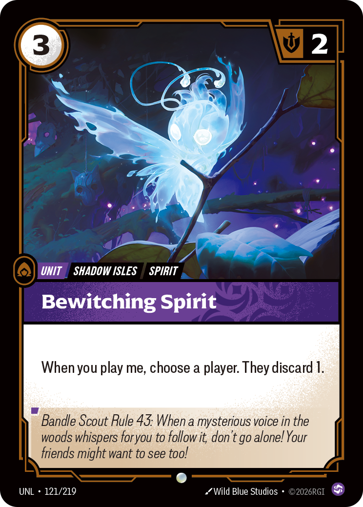 Riftbound TCG - Bewitching Spirit | Unleashed 121/219