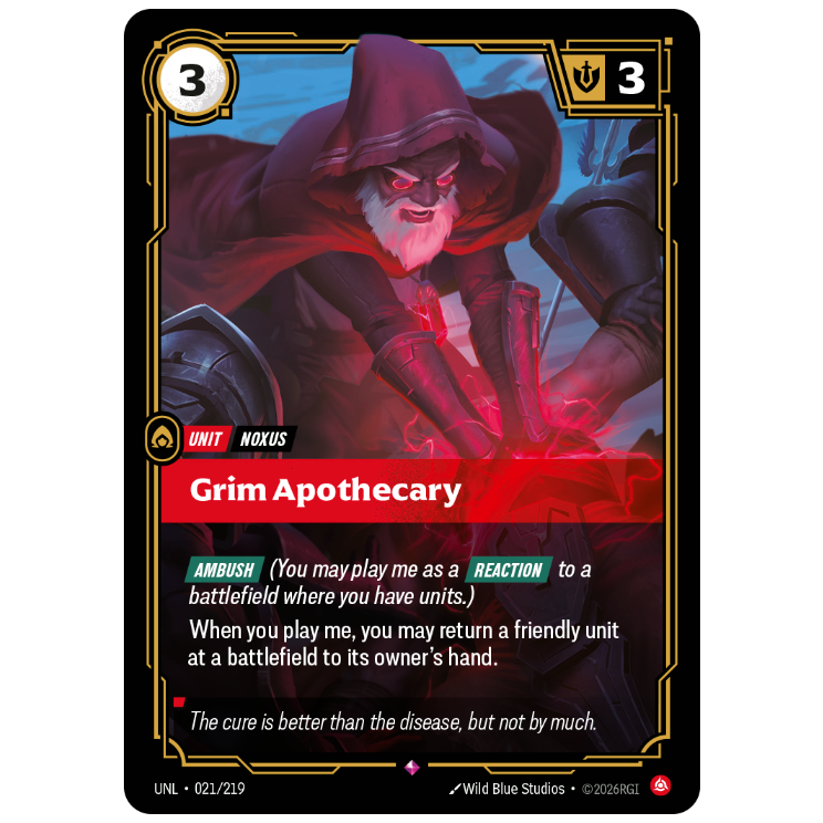 Riftbound TCG - Grim Apothecary | Unleashed 021/219
