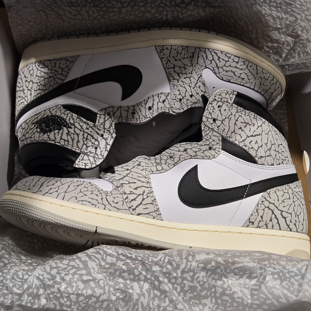 Air Jordan 1 Retro OG High “White Cement” – Men’s