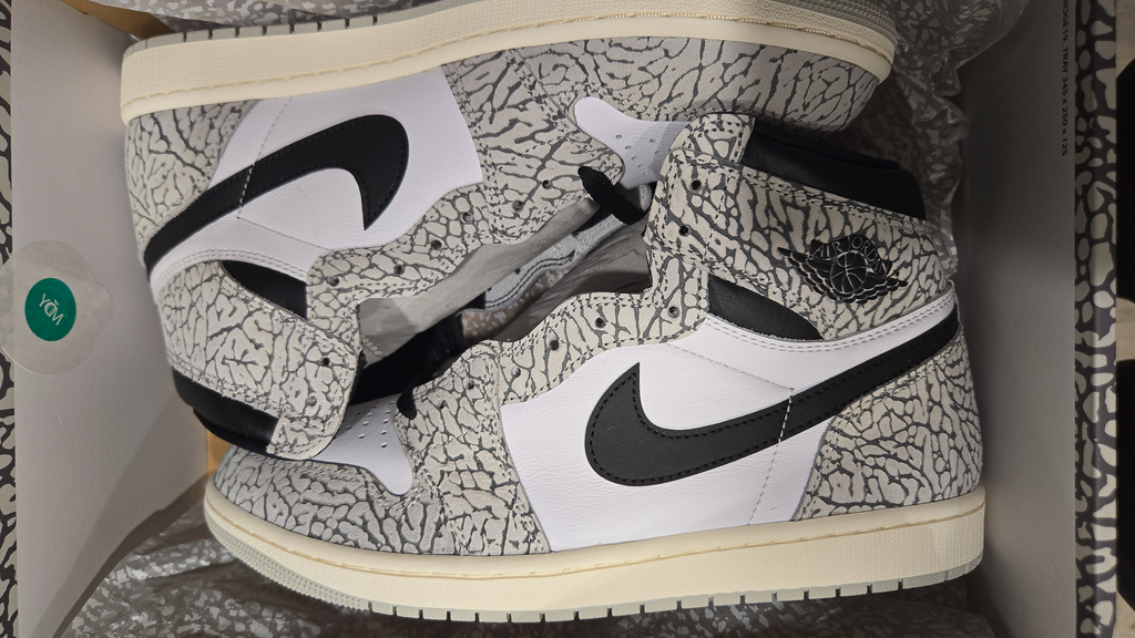 Air Jordan 1 Retro OG High “White Cement” – Men’s
