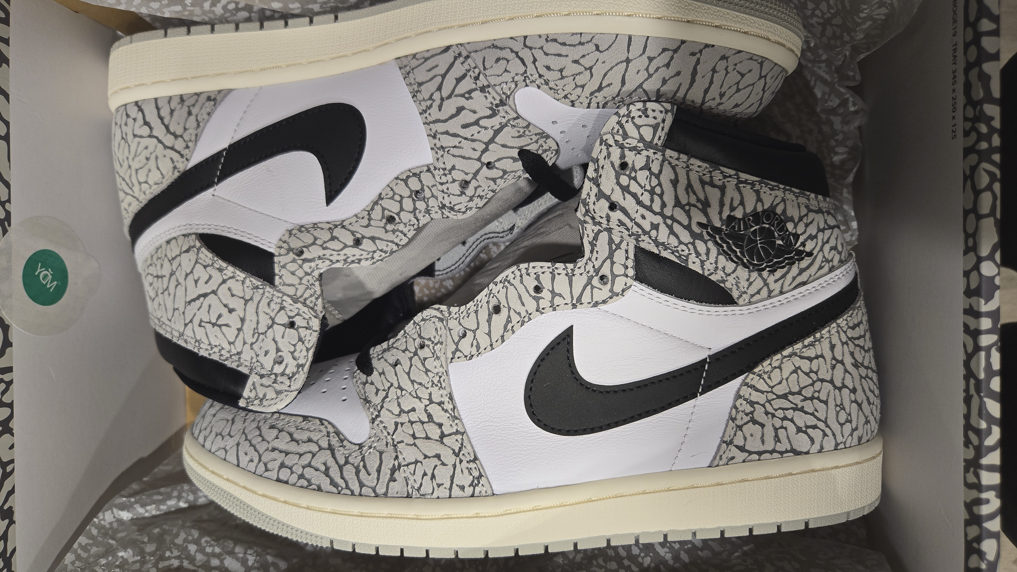 Air Jordan 1 Retro OG High “White Cement” – Men’s