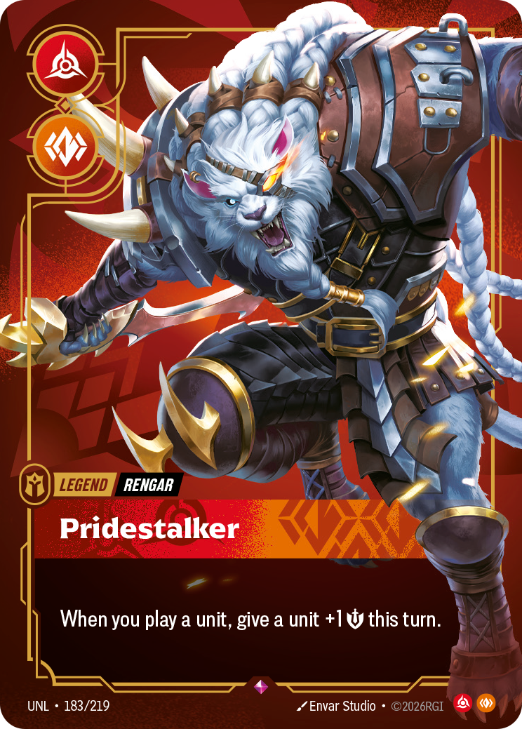 Riftbound TCG - Pridestalker | Unleashed 183/219
