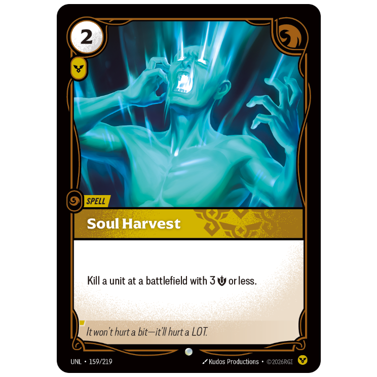 Riftbound TCG - Soul Harvest | Unleashed 159/219