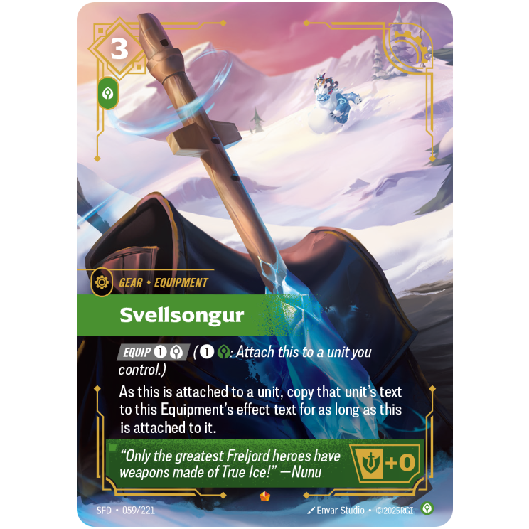 Svellsongur - Riftbound Spiritforged #59