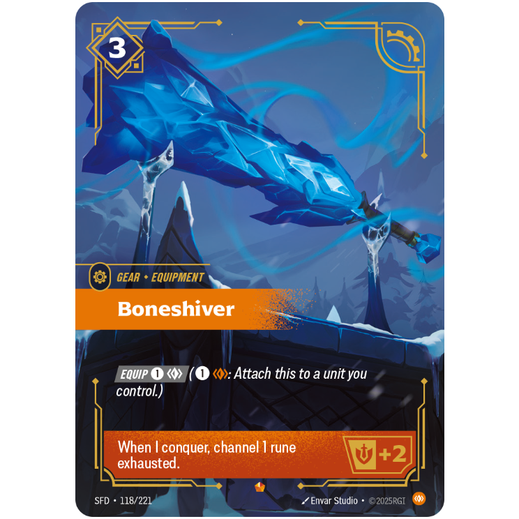 Boneshiver - Riftbound Spiritforged #118