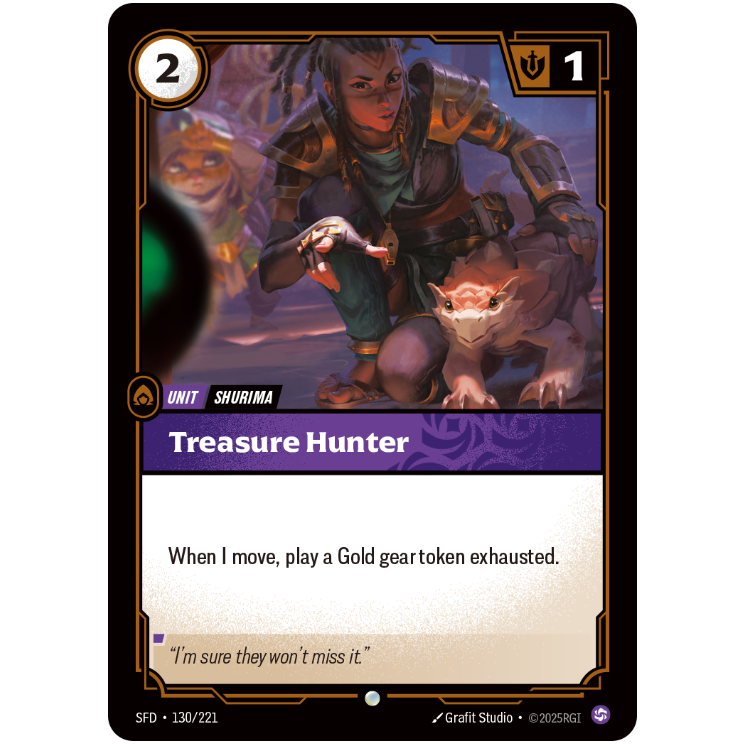 Treasure Hunter - Riftbound Spiritforged #130