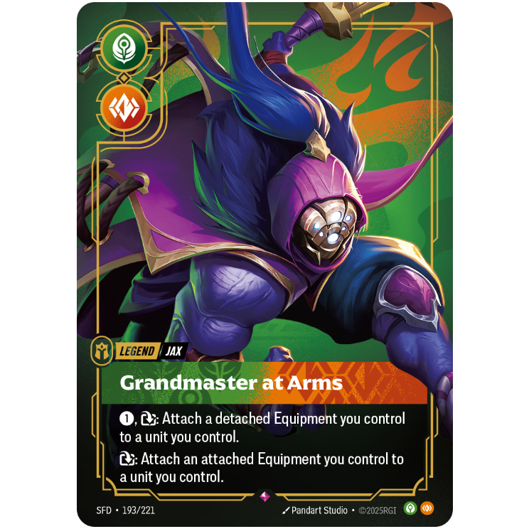 Grandmaster At Arms - Riftbound Spiritforged #193