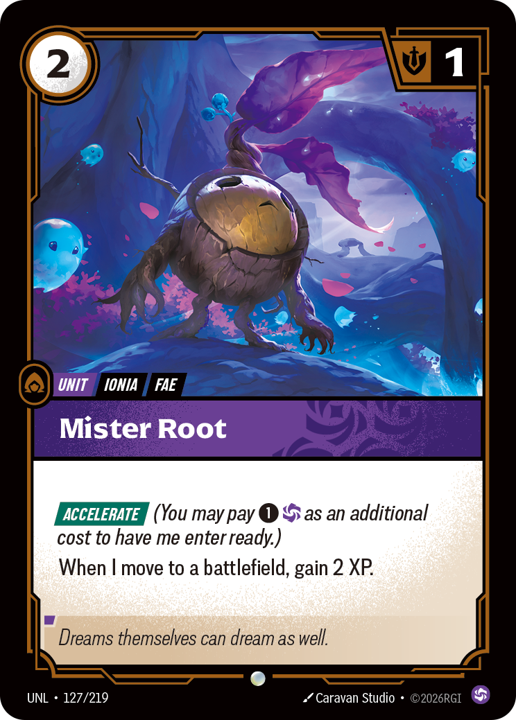 Riftbound TCG - Mister Root | Unleashed 127/219