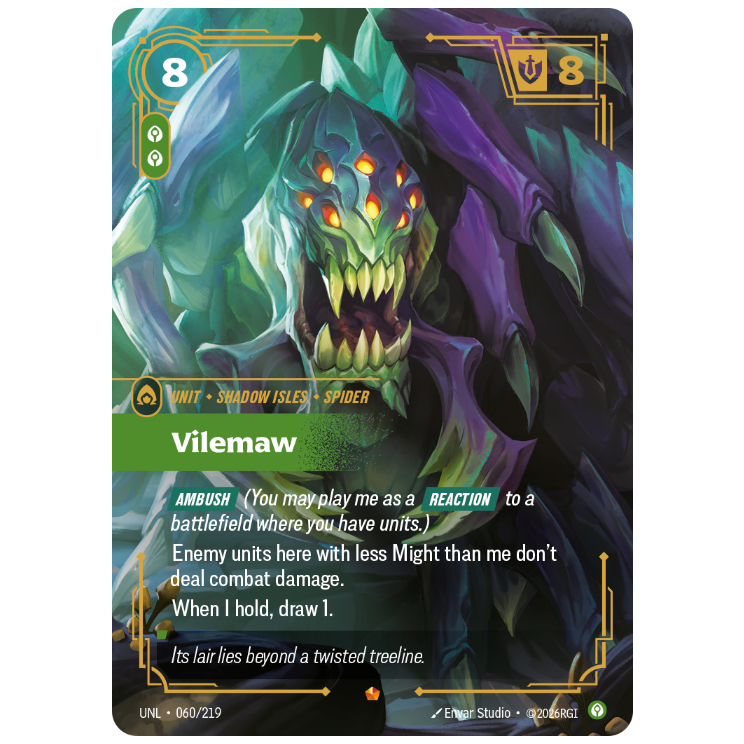 Riftbound TCG - Vilemaw | Unleashed 060/219