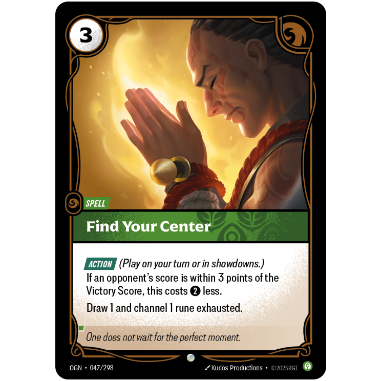 Find Your Center - Riftbound Origins #047
