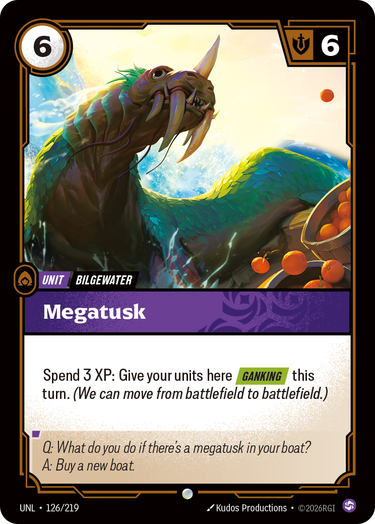 Riftbound TCG - Megatusk | Unleashed 126/219