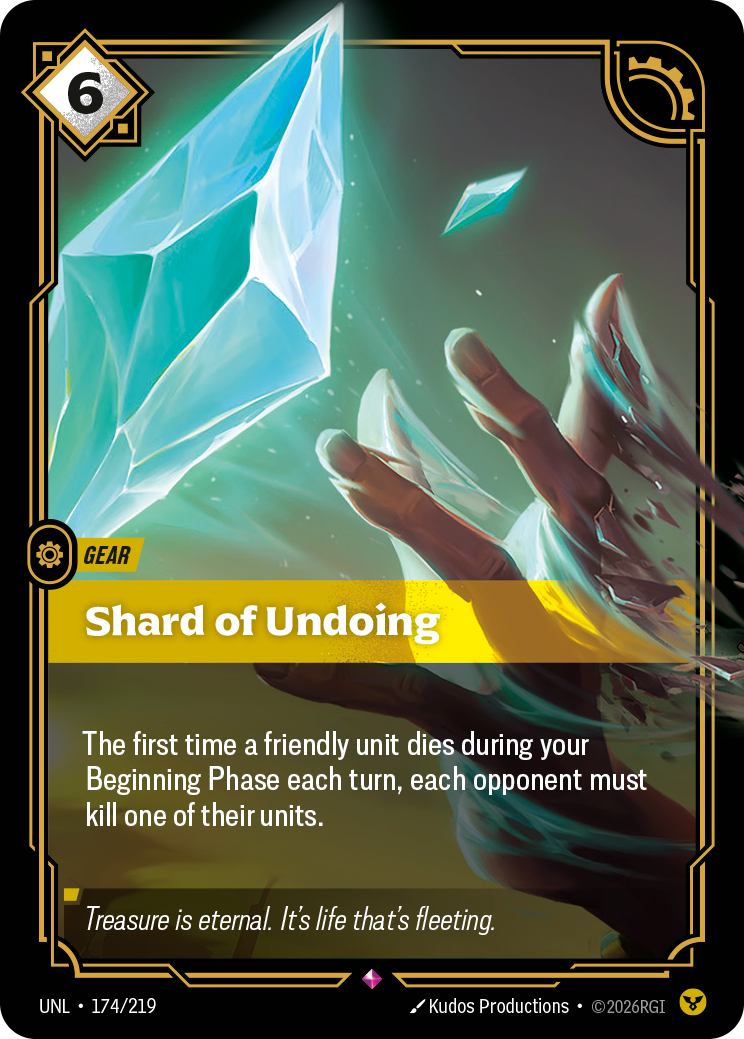 Riftbound TCG - Shard of Undoing | Unleashed 174/219