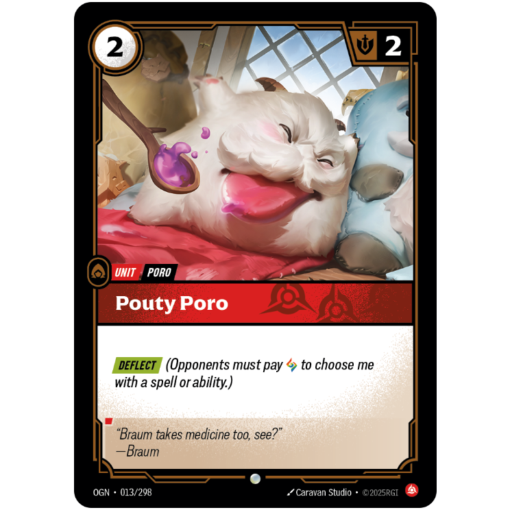 Pouty Poro - Riftbound Origins #013