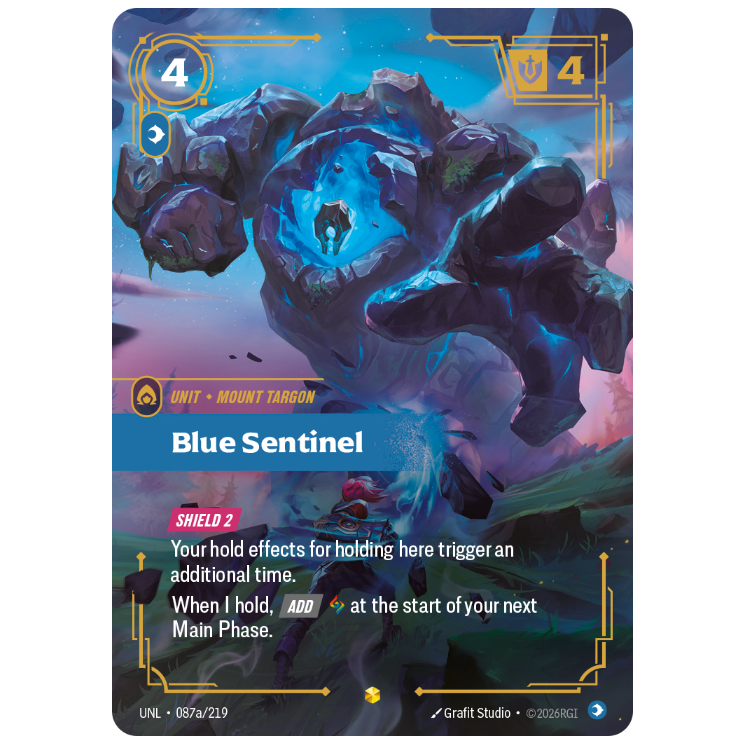Riftbound TCG - Blue Sentinel | Unleashed 087a/219