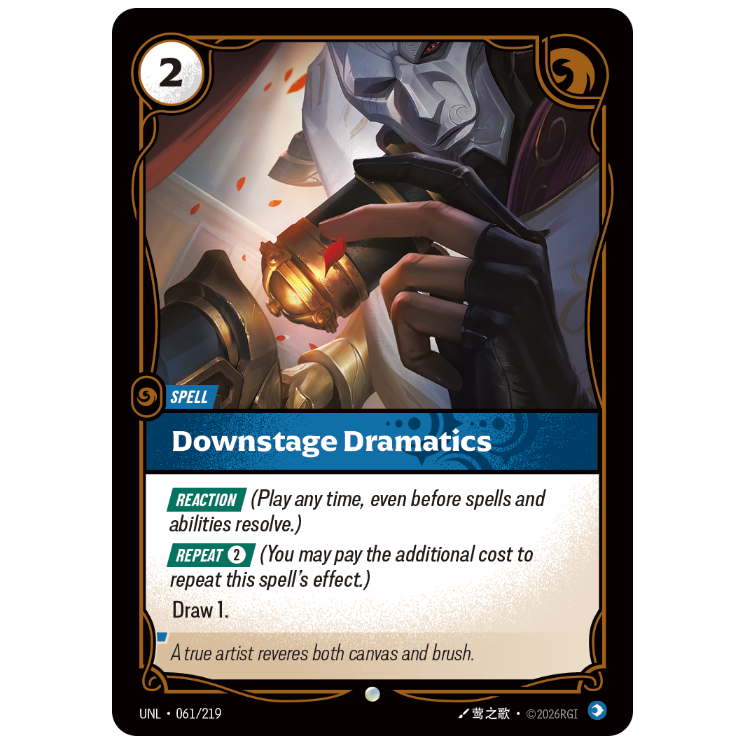 Riftbound TCG - Downstage Dramatics | Unleashed 061/219