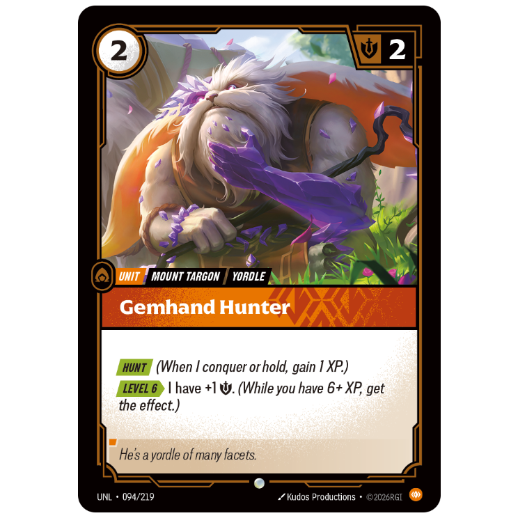 Riftbound TCG - Gemhand Hunter | Unleashed 094/219