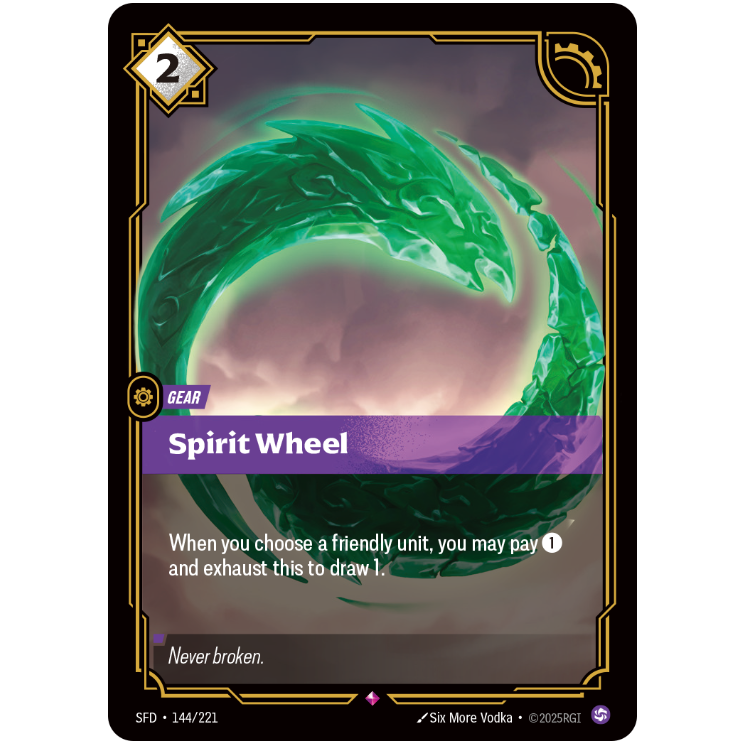 Spirit Wheel - Riftbound Spiritforged #144