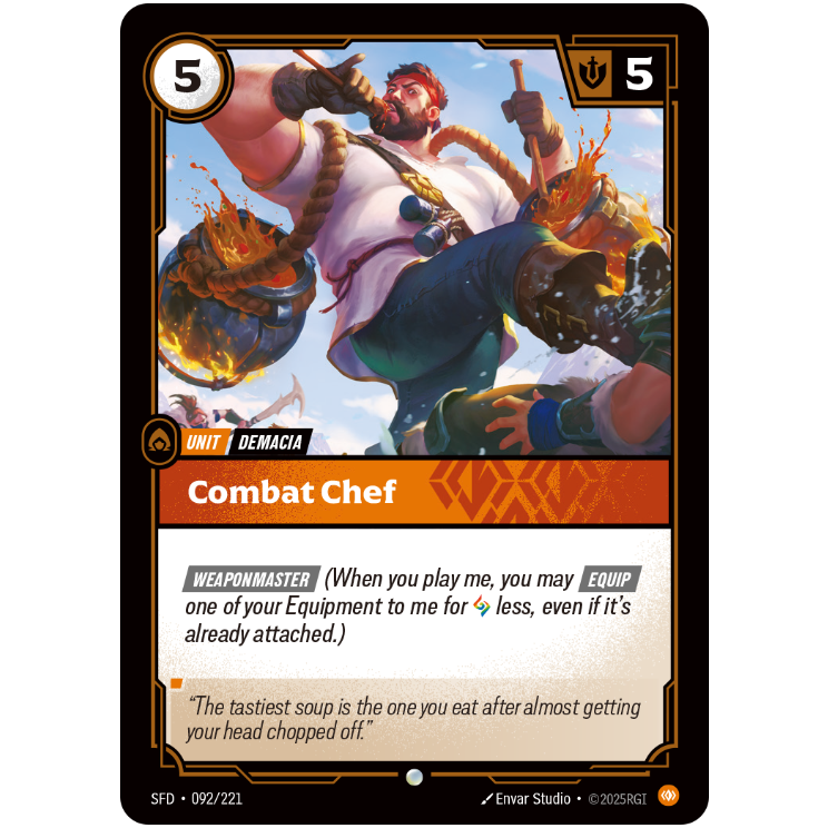 Combat Chef - Riftbound Spiritforged #92