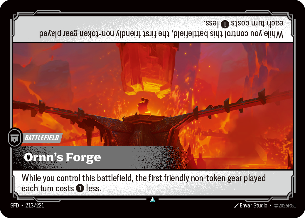 Ornn's Forge - Riftbound Spiritforged #213